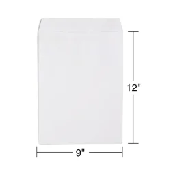 Staples Self Seal Catalog Envelopes, 9