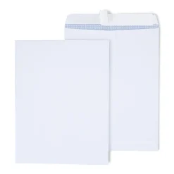 Staples Self Seal Catalog Envelopes, 10"L x 13"H, White, 100/Box (21571)