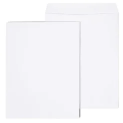 Staples Self Seal Catalog Envelopes, 10" x 13", White, 100/Box (SPL478157)