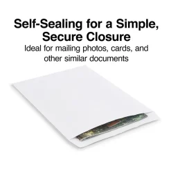 Staples Self Seal Catalog Envelopes, 10" x 13", White, 100/Box (SPL478157)