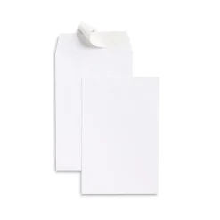 Staples Self Seal Catalog Envelope, 6" x 9", White, 12/Pack (594414/19007)