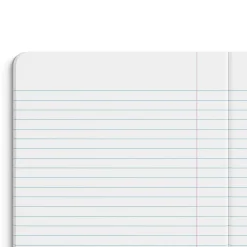 Staples Small Composition Notebook, 5" x 7", College Ruled, 80 Sheets, Black (ST24429)