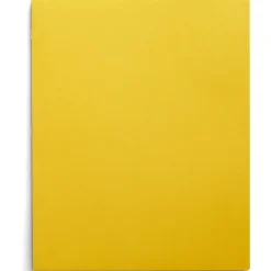 Staples Smooth 2-Pocket Paper Folder, Yellow, 25/Box (27538-CC)