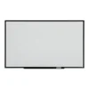 Staples Standard Durable Magnetic Steel Dry-Erase Whiteboard, Steel Black Frame, 5' x 3' (52480-CC)