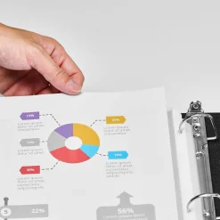 Staples Standard Weight Sheet Protector, 8.5