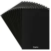 Staples Steno Pads, 6" x 9", Gregg Ruled, Green, 80 Sheets/Pad, Dozen Pads/Pack (ST57353)
