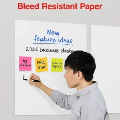 Staples Stickies Easel Pad, 25