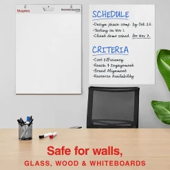 Staples Stickies Easel Pad, 25