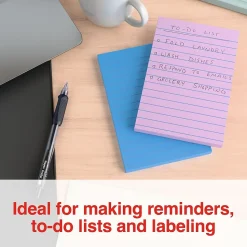 Staples Stickies Standard Notes, 4
