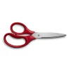 Staples Student 7" Stainless Steel Scissors, Pointed Tip, Red (TR55049)