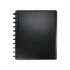 Staples 1-Subject Customizable Notebook, 8.5" x 11", Narrow Ruled, 60 Sheets, Black (19998)