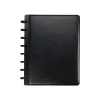 Staples 1-Subject Customizable Notebook, 6.75" x 8.75", Narrow Ruled, 60 Sheets, Black (20000)