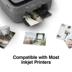 Staples Supreme Satin Photo Paper, 8.5"W x 11"L, 50/Pack (19893-CC)