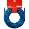 Staples TECH 100' Cat-6 Ethernet Cable, Male to Male, Blue (ST62452)