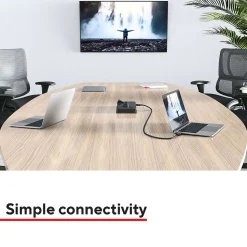 Staples TECH 6 ft. Display Port to HDMI Audio/Video Cable, Male to Male, Black (ST62466)