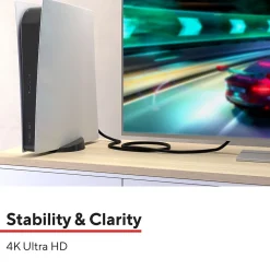 Staples TECH 4 ft. HDMI to HDMI Audio/Video Cable, Male to Male, Black, 2/Pack (ST62478)