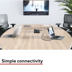 Staples TECH 6 ft. USB-C to HDMI Audio/Video Cable, Male to Male, Black (ST62472)