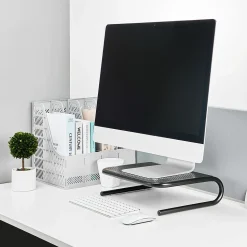 Staples TECH Monitor Stand, Up to 27