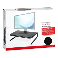 Staples TECH Monitor Stand, Up to 27