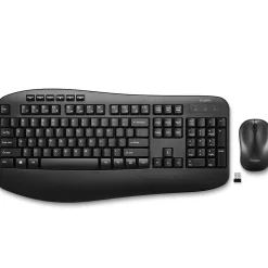 Staples TECH Wireless Keyboard and Optical Mouse Combo, Black (ST62637)