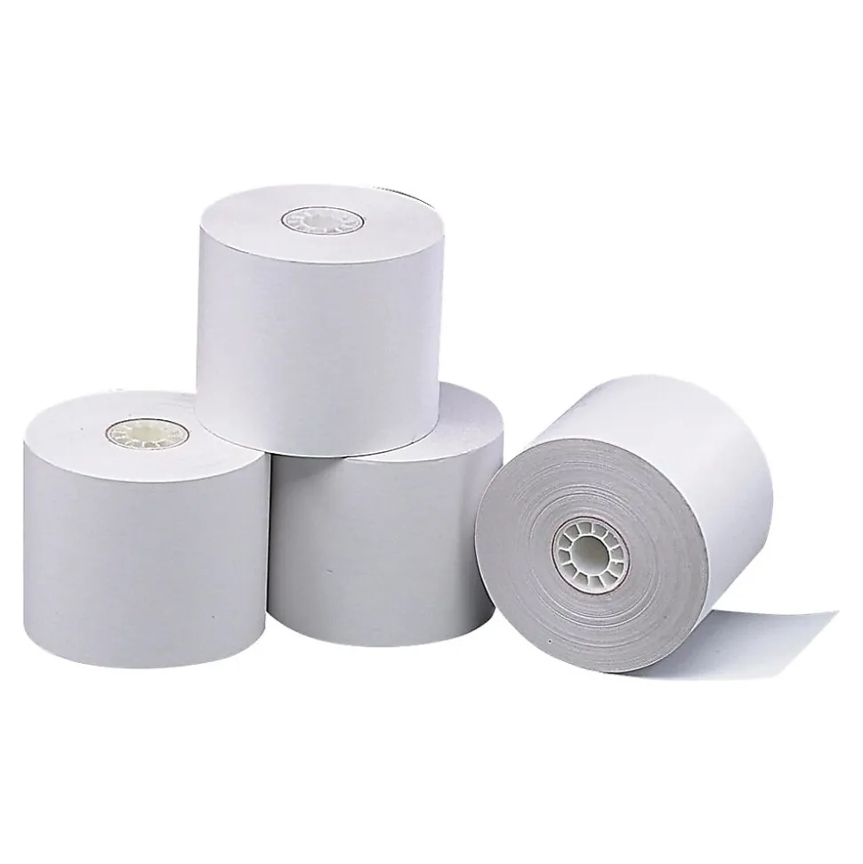 Staples Thermal Paper Rolls, 1-Ply, 2 1/4" x 165', 3/Pack (18233)