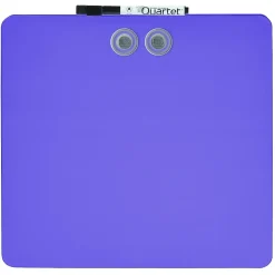 Staples Tin Square Frameless Dry-Erase Whiteboard, Assorted Colors, 1' x 1' (28225-US)