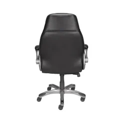 Staples Torrent Ergonomic Bonded Leather Swivel Manager Chair, Black (51283-CC)