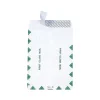 Staples Tyvek EasyClose Catalog Envelopes, 12"L x 15.5"H, White and Green, 100/Box (SPL17181)