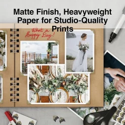 Staples Ultra Premium Matte Photo Paper, 13