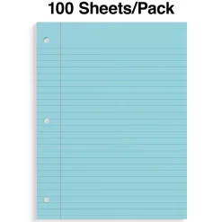 Staples Wide Ruled Filler Paper, 8