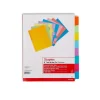 Staples Write-On Dividers, 8-Tab, Assorted Colors (13513/23181)