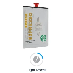Starbucks Blonde Espresso Coffee Starbucks Verisimo Freshpack, Espresso Roast, 72/Carton (MDR00219)