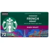 Starbucks French Roast K-Cup Pods, Dark Roast, 72/Box (220-02159)