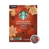 Starbucks Gingerbread Coffee Keurig K-Cup Pods, Light Roast, 22/Box (12449103)