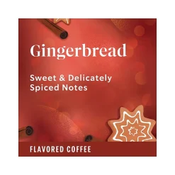 Starbucks Gingerbread Coffee Keurig K-Cup Pods, Light Roast, 22/Box (12449103)