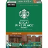 Starbucks Pike Place Decaf Coffee Keurig® K-Cup® Pods, Medium Roast, 24/Box (SBK18999)