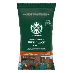Starbucks Pike Place Ground Coffee, Medium Roast, 2.5 oz. Portion Packs, 18/Box (SBK11018197)