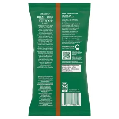 Starbucks Pike Place Roast Decaf Ground Coffee, Medium Roast, 2.5 oz., 18/Box (11023061)