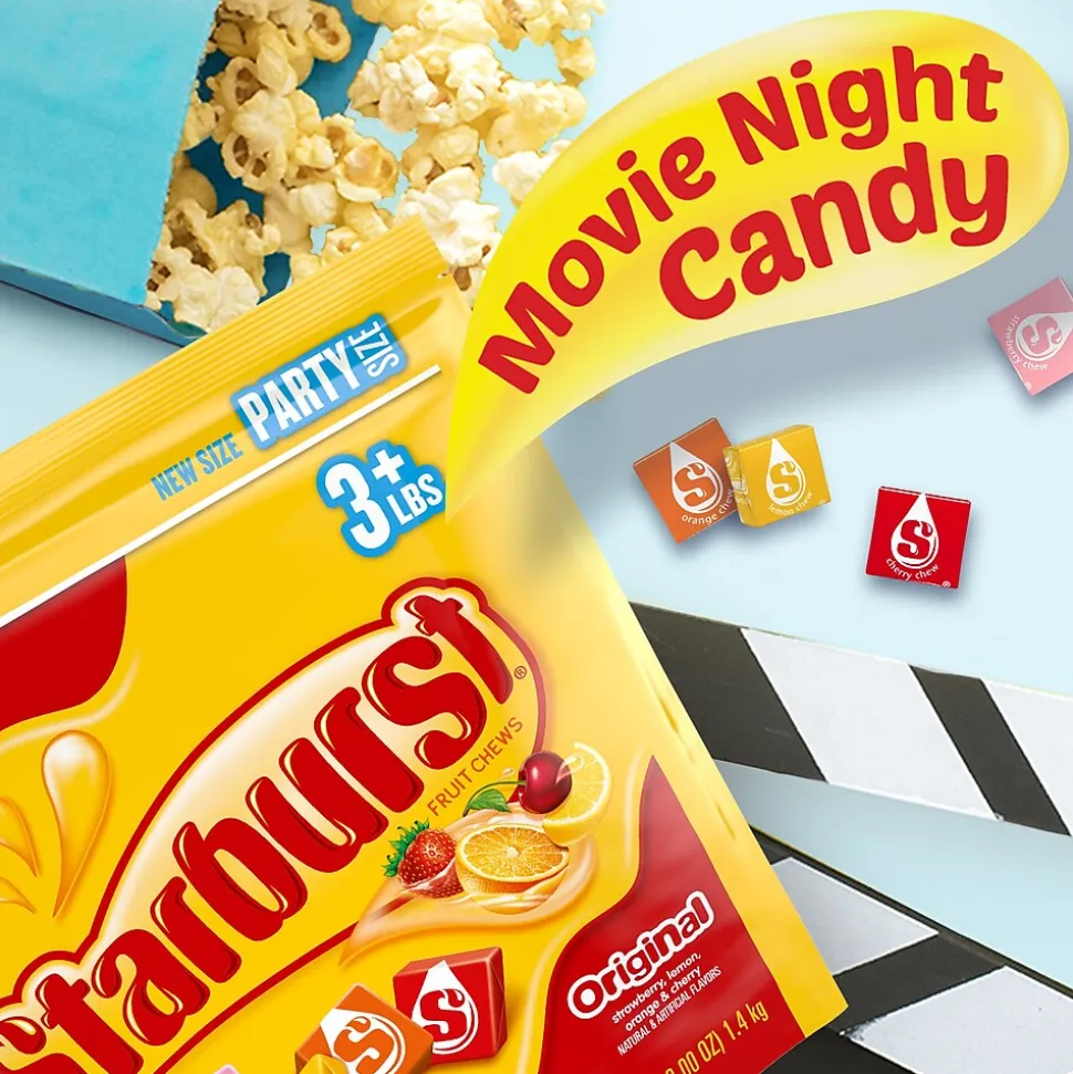 Starburst Original Fruit Chews Candy, 50 oz. (WMW28086)