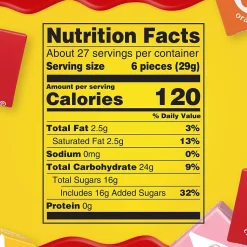 Starburst Original Fruit Chews Candy, 50 oz. (WMW28086)