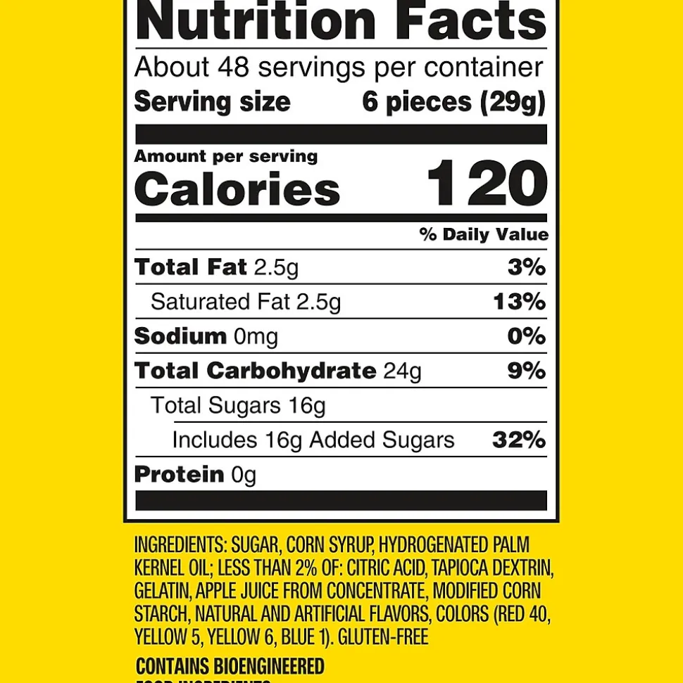 Starburst Original Fruit Chews Candy, 50 oz. (WMW28086)