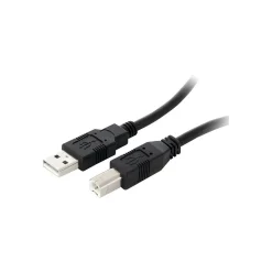 StarTech 30' Active USB 2.0 A to B Cable, Black