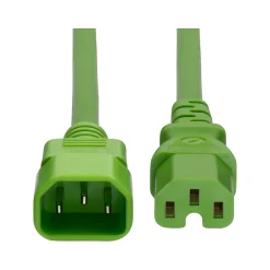 StarTech 6' C14 to C15 Power Cable, Male to Female, Green (8915-4606-POWER-CORD)