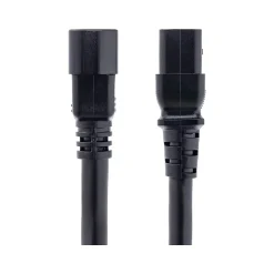 StarTech 6' C14 to C19 Power Cable, Male to Female, Black (PXTC14C19146)
