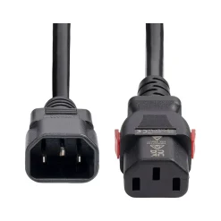 StarTech 10' C14 to Locking C13 Power Cable, Male to Female, Black (87L3-8A00-POWER-CORD)
