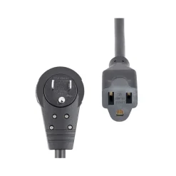 StarTech 10' Extension Cord, 16 AWG, Black (RTPAC10110)