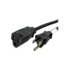 StarTech 20' Extension Cord, 16 AWG, Black (PAC10120)