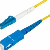 StarTech 3.2' LC Network to LC Network Networking Cable, Male, Yellow (SPSMLCSCOS21M)