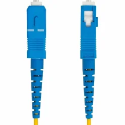 StarTech 3.2' LC Network to LC Network Networking Cable, Male, Yellow (SPSMLCSCOS21M)