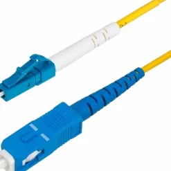 StarTech 9.84' LC Network to LC Network Networking Cable, Male, Yellow (SPSMLCSCOS23M)